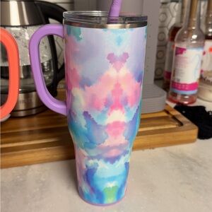 Vibrant Pastel Insulated Mug with Handle